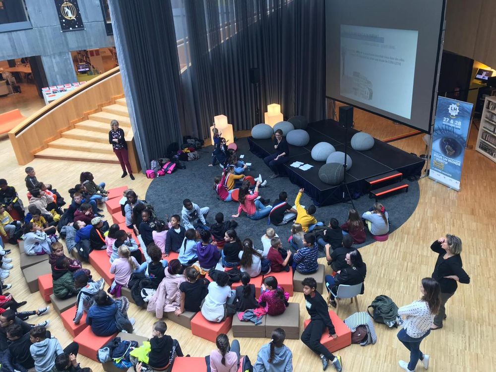 conférence écologie et la ville adaptée aux enfants - bibliothèque du Havre - Oscar Niemeyer