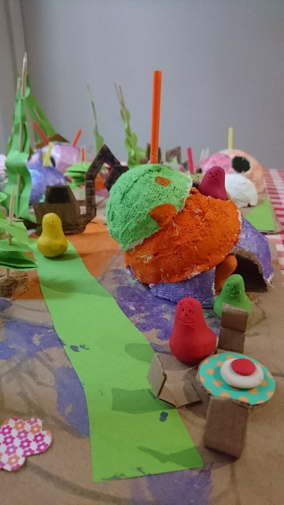 Anniversaire atelier ville barbapapas