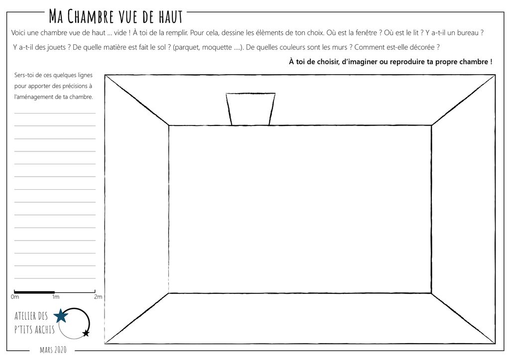 activité 1 : plan de ta chambre