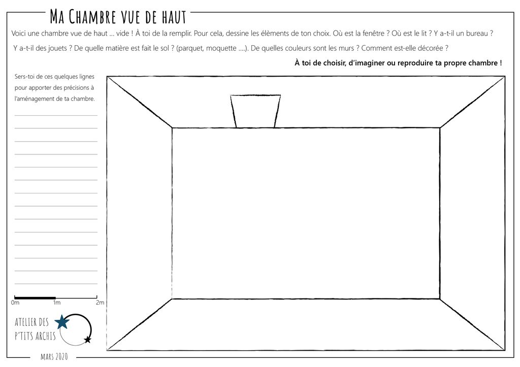 activité 1 : plan de ta chambre