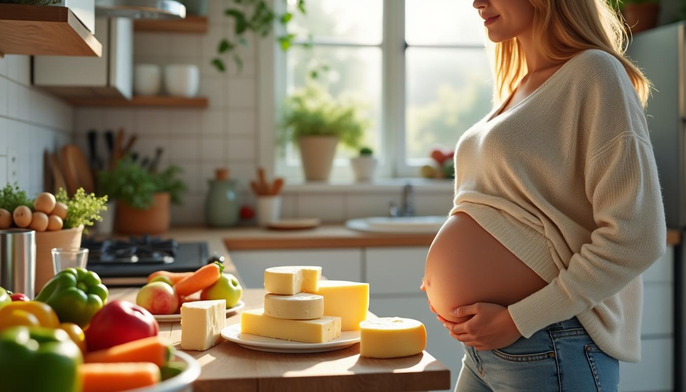 découvrez si le fromage cheddar est sûr à consommer pendant la grossesse, avec des conseils pour une alimentation équilibrée et sans risques pour vous et votre bébé.