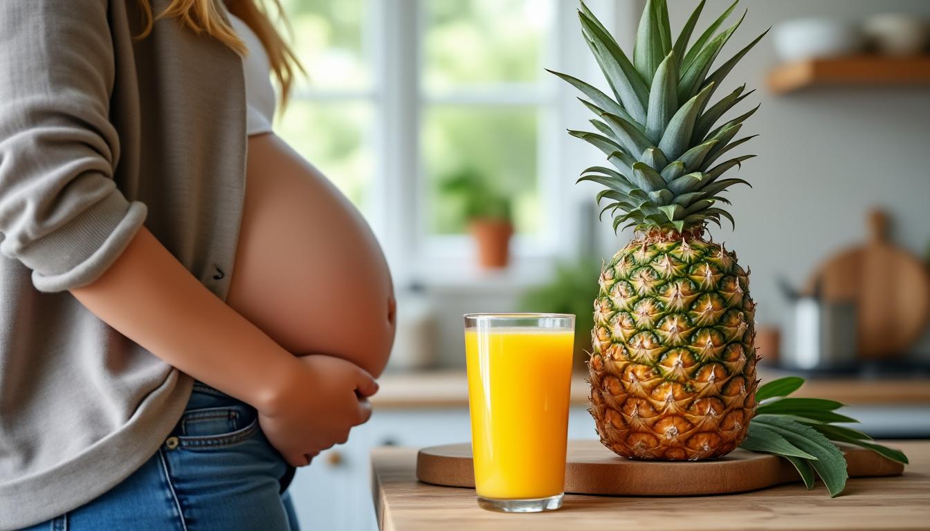 découvrez si l'ananas est sans risque pendant la grossesse, ses bienfaits et précautions à prendre pour une consommation sûre.