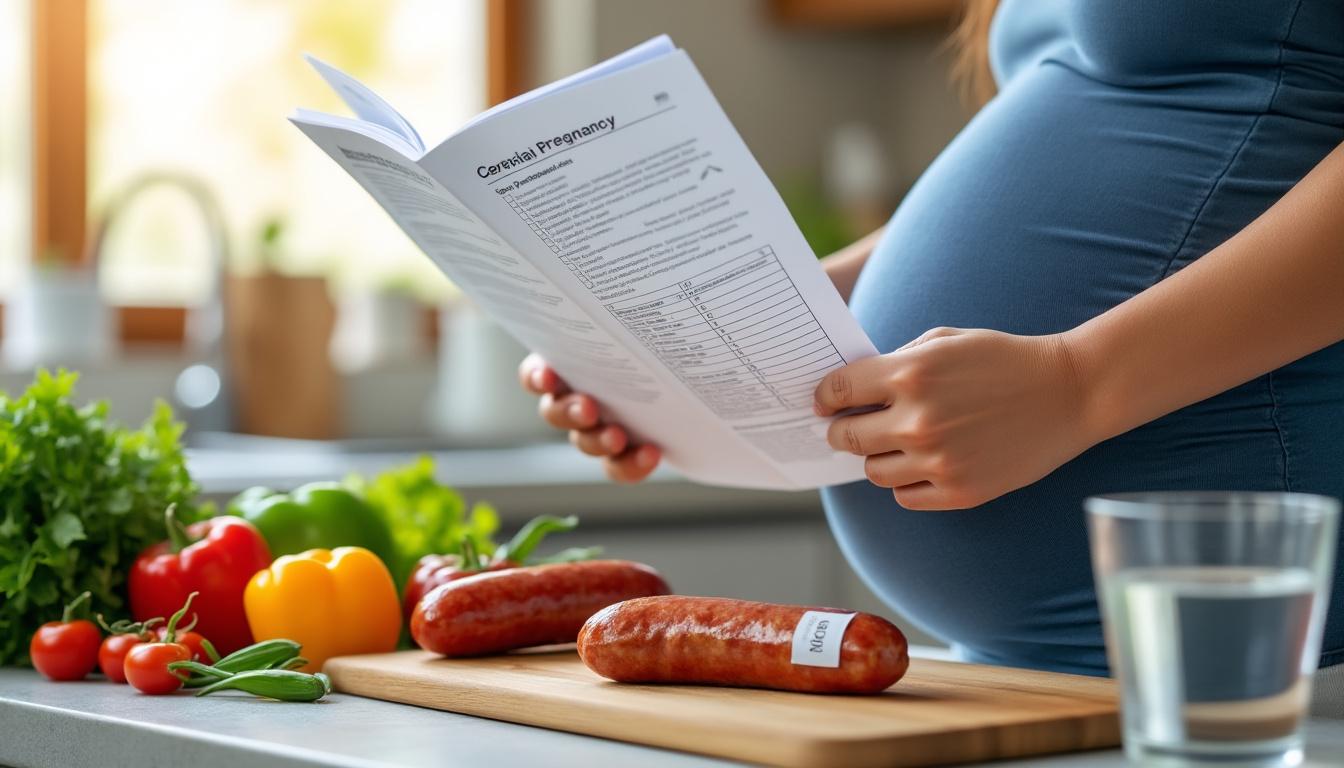 découvrez les précautions alimentaires à prendre concernant la consommation de cervelas pendant la grossesse pour garantir la sécurité et la santé de la maman et du bébé.