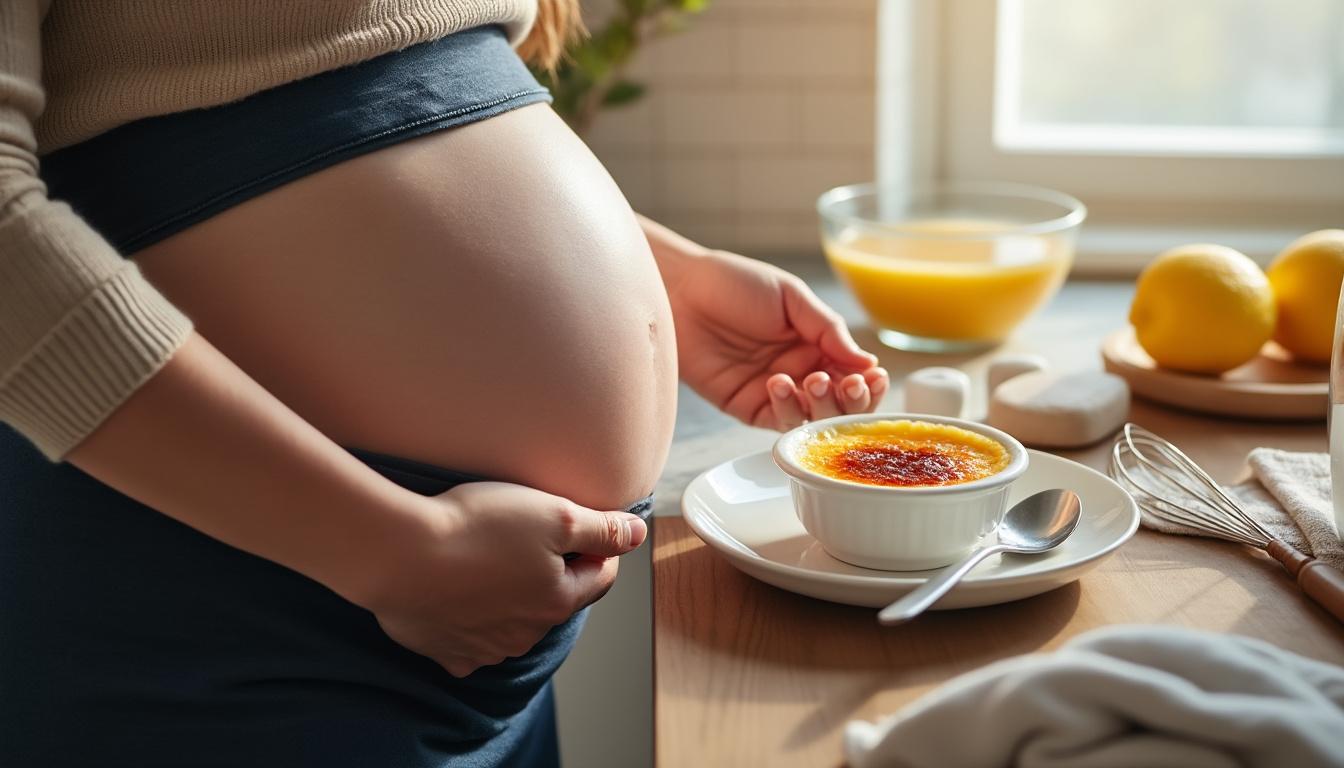 découvrez si la crème brûlée est recommandée ou à éviter pendant la grossesse, avec des conseils pour une alimentation sûre et équilibrée pour les femmes enceintes.