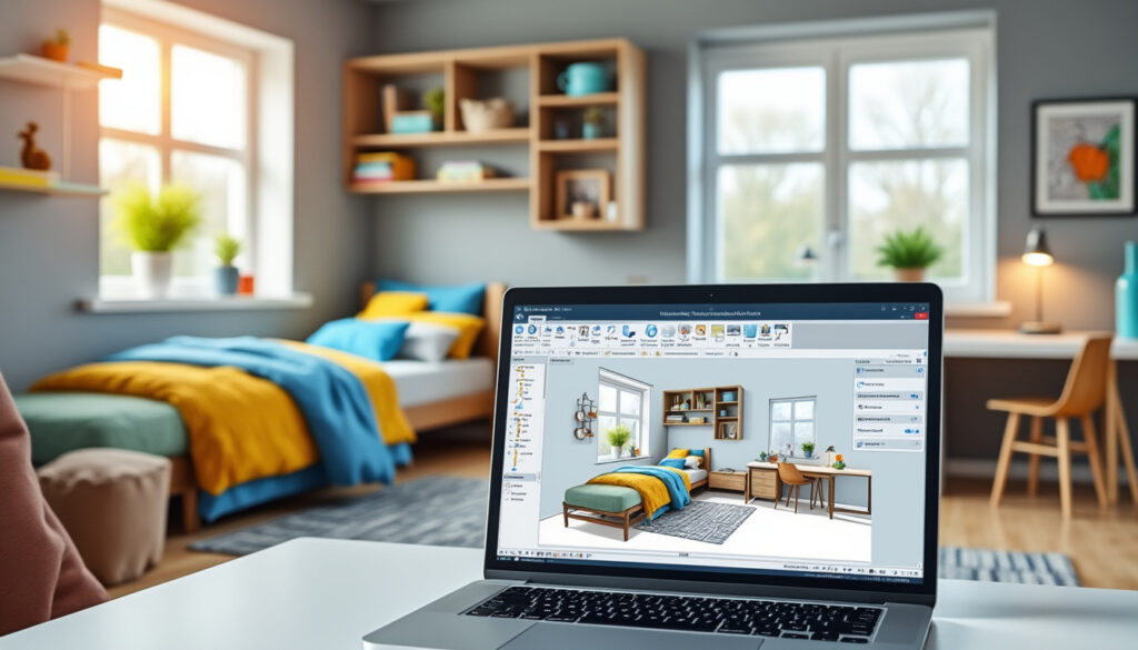 découvrez comment utiliser sketchup pour visualiser et planifier la rénovation de la chambre de votre enfant avant de commencer les travaux, afin de créer un espace adapté et fonctionnel.