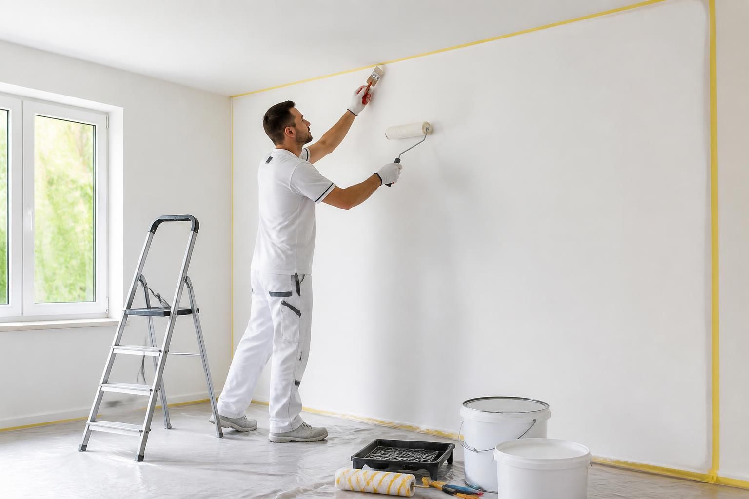 découvrez nos astuces efficaces pour peindre un mur ou un plafond sans déborder ni faire d’erreur. apprenez les techniques simples pour un résultat professionnel et soigné.