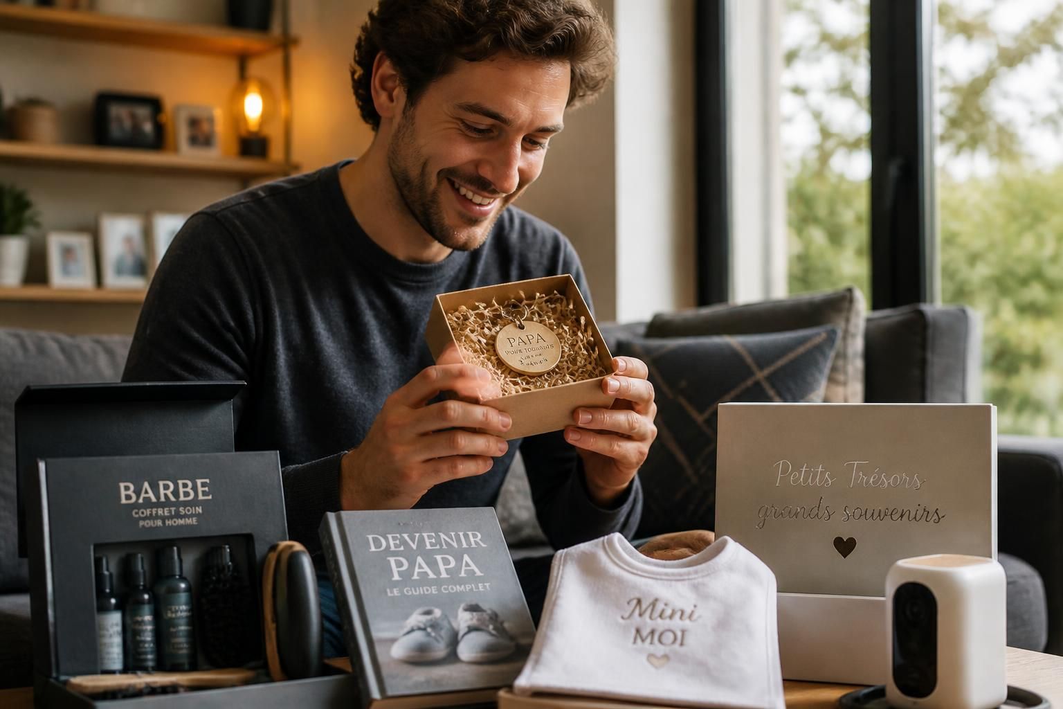 découvrez des idées originales de cadeaux pour jeunes papas, parfaites pour célébrer les futurs et nouveaux papas avec des surprises uniques et mémorables.
