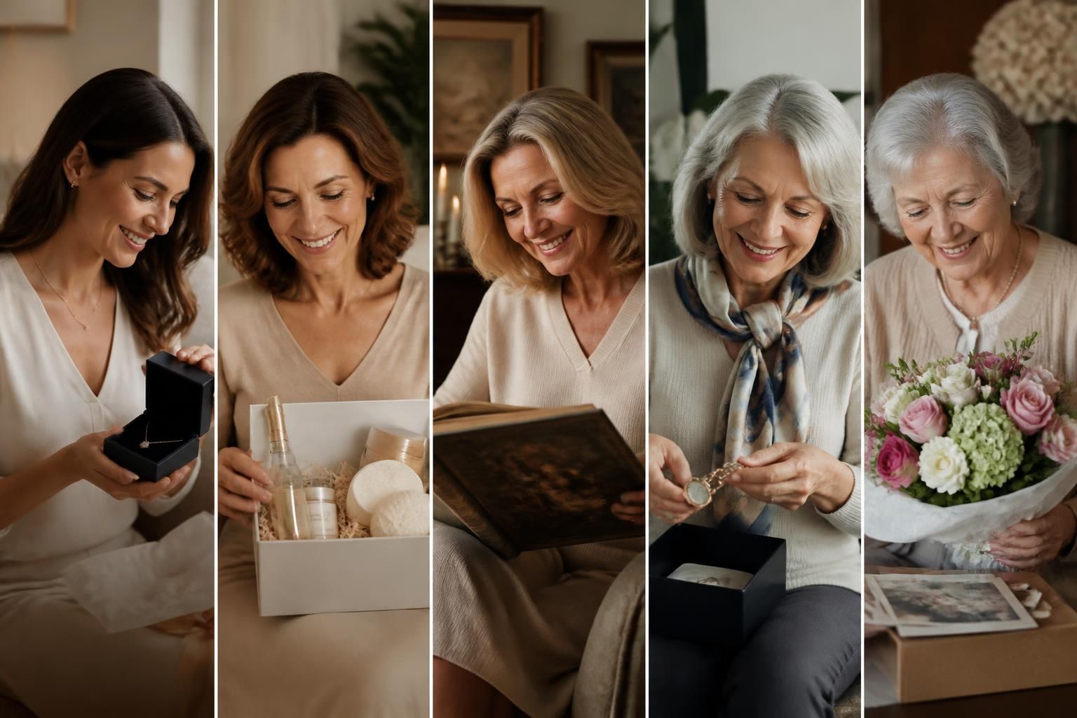 découvrez des idées de cadeaux originales et adaptées selon l'âge pour femme : 30, 40, 50, 60 et 70 ans, afin de faire plaisir à chaque étape de la vie.