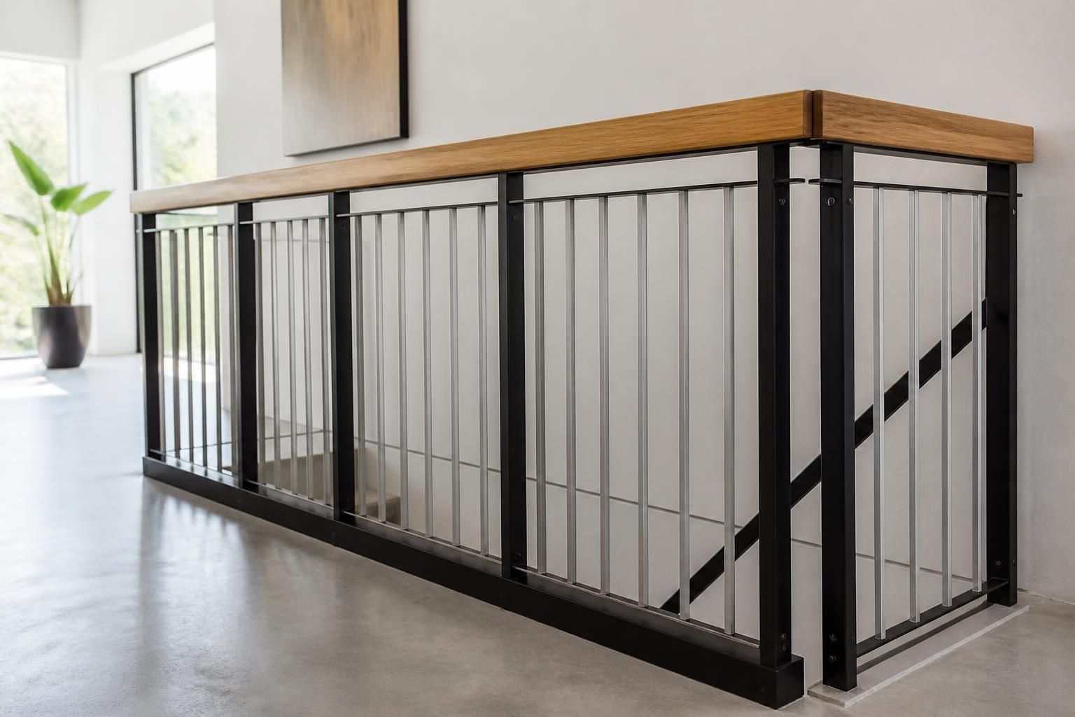 découvrez notre sélection de garde-corps barreaudés en acier, bois et aluminium pour sécuriser votre intérieur avec style et robustesse. qualité et sécurité garanties.