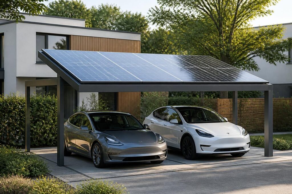 découvrez tout sur le carport solaire : tarifs, aides financières disponibles et options pour protéger efficacement deux voitures tout en produisant de l'énergie propre.