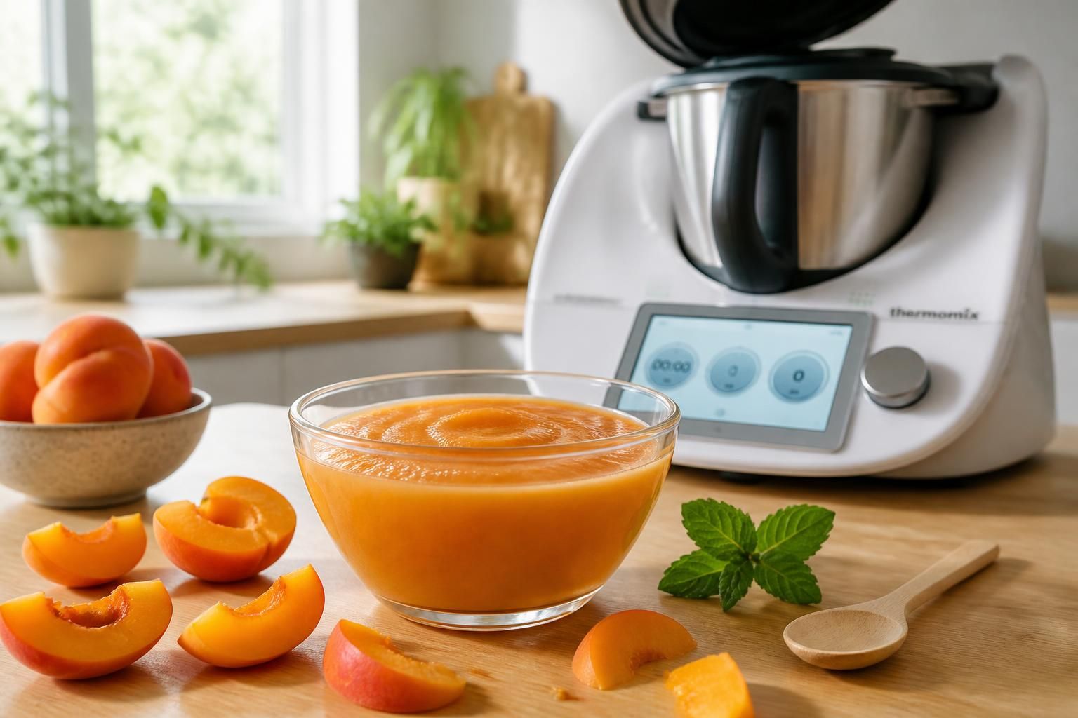 découvrez nos recettes maison de compote d'abricot pour bébé, avec des astuces faciles à réaliser au thermomix pour une alimentation saine et savoureuse.