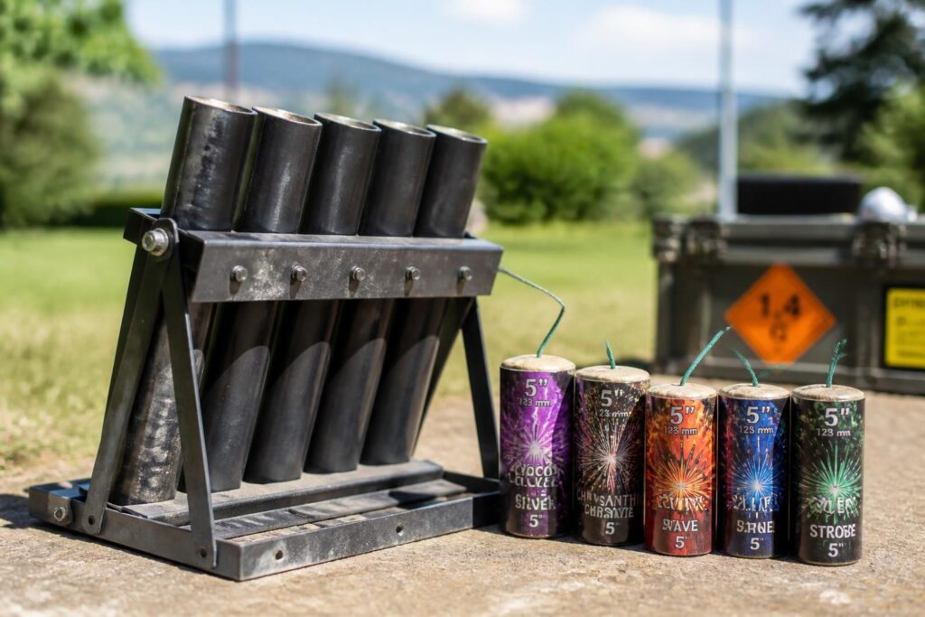 découvrez les caractéristiques du mortier 5 coups et comment utiliser ces bombes d’artifice en toute sécurité pour des spectacles pyrotechniques impressionnants.