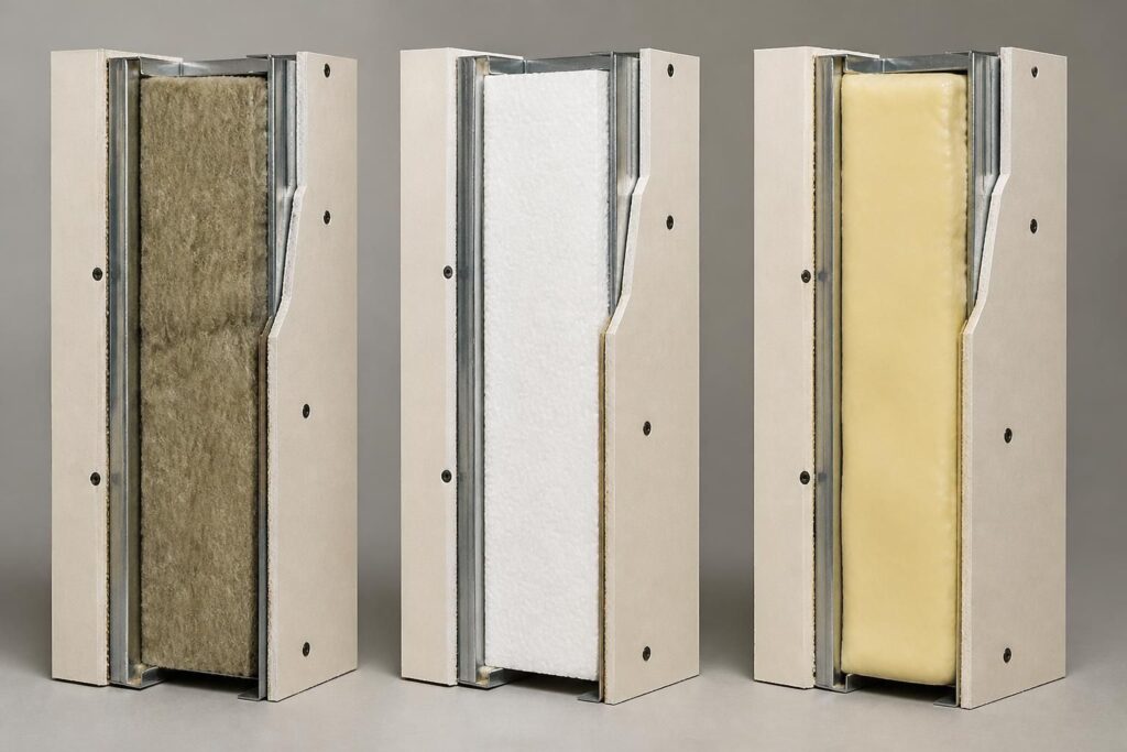 découvrez comment choisir le meilleur isolant pour vos plaques de plâtre : laine de roche, polystyrène ou polyuréthane, et optimisez l'isolation de votre intérieur.