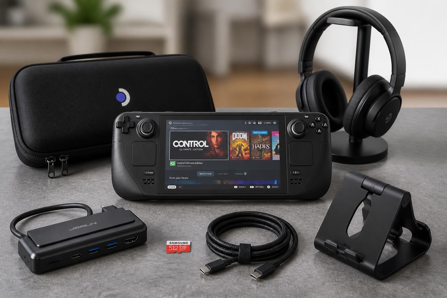 découvrez les accessoires indispensables pour votre steam deck et améliorez votre expérience de jeu avec notre sélection incontournable.