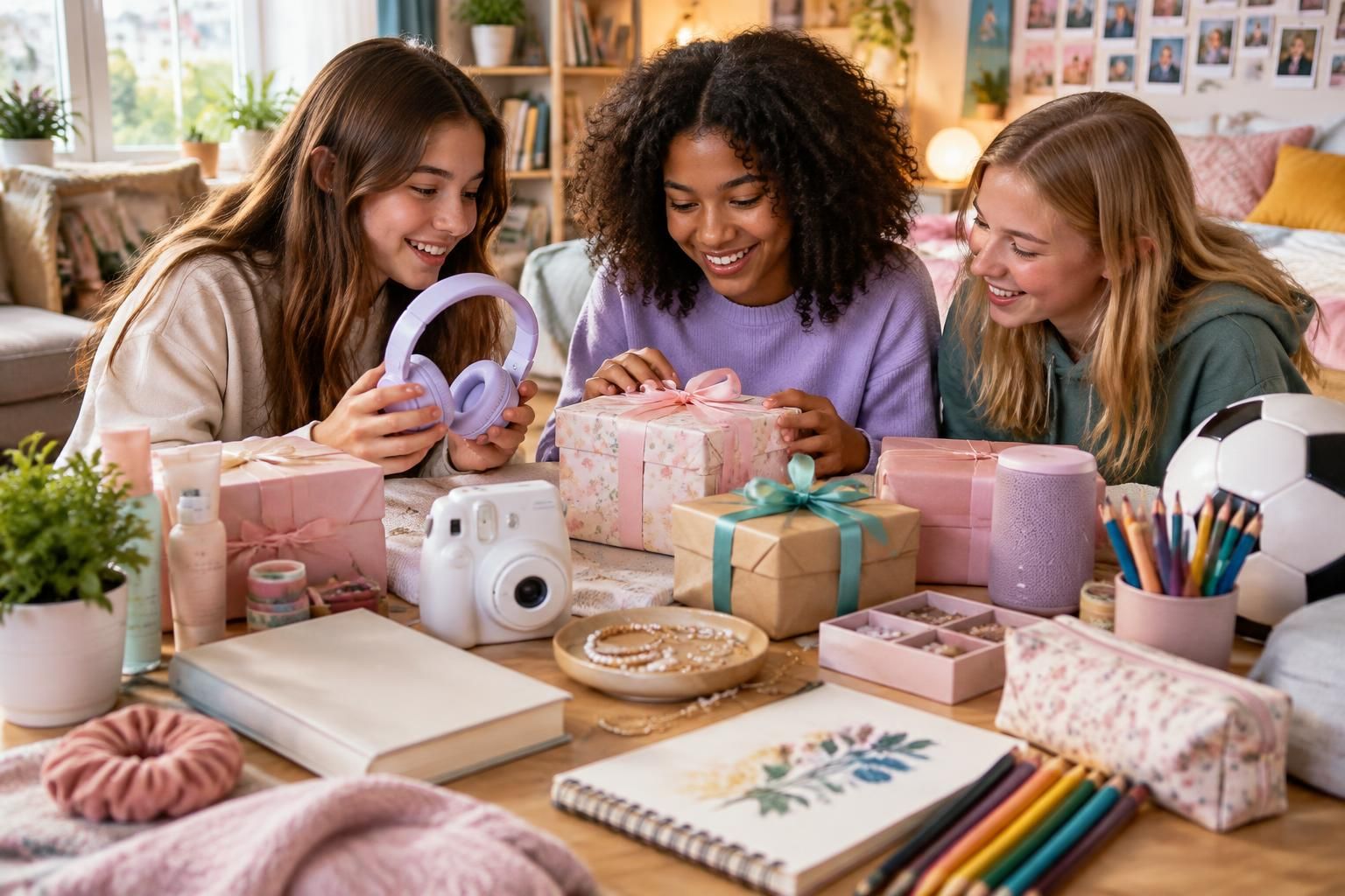 découvrez des idées de cadeaux pour une adolescente de 12 à 17 ans : des surprises adaptées à son âge, à ses envies et à tous les goûts.