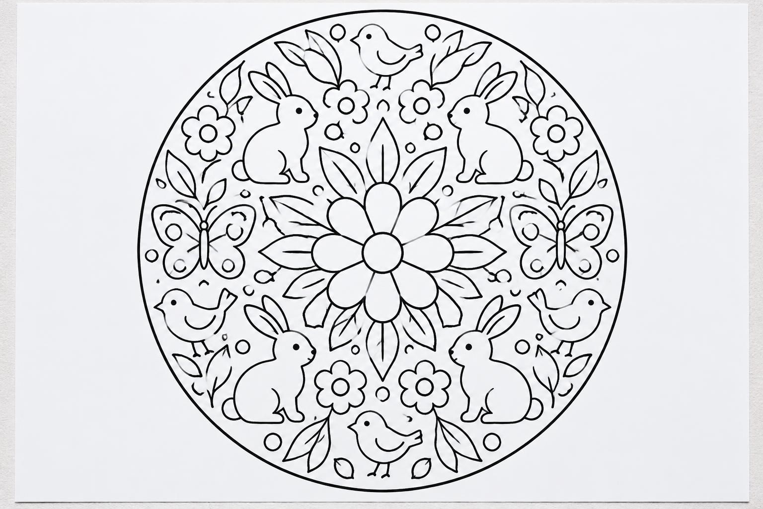 téléchargez nos coloriages mandala à imprimer : animaux, fleurs et modèles faciles pour des moments créatifs et relaxants.