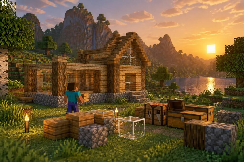 découvrez des astuces simples pour fabriquer et construire facilement dans minecraft, choisir les bons matériaux et donner vie à vos idées.